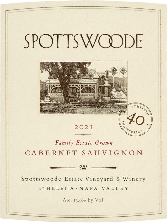 Spotswoode Cabernet Sauvignon 2021 (pre-arrival)
